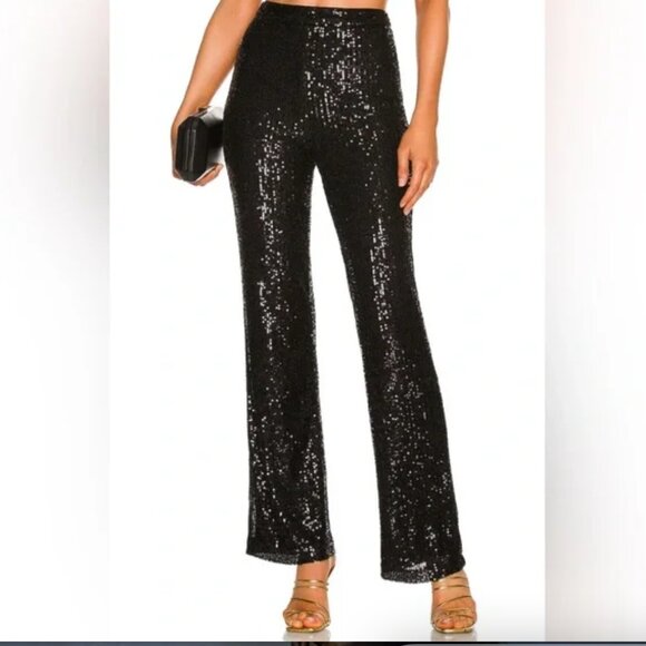 Camila Coelho Calvin Sequin Pants - Picture 3 of 9